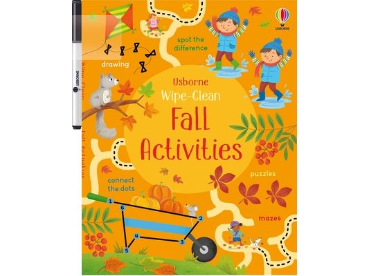 Wipe-Clean Fall Activities