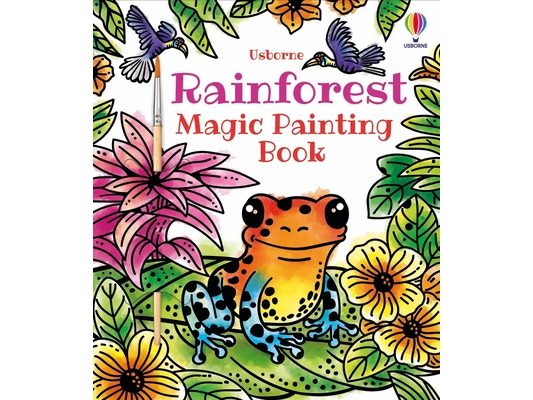 Rainforest Magic Painting Book