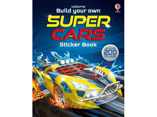 Build Your Own Supercars Sticker Book