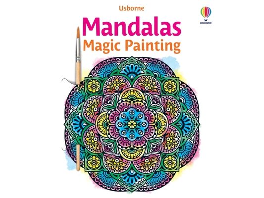 Mandalas Magic Painting Book