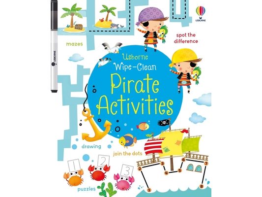 Wipe-Clean Pirate Activities