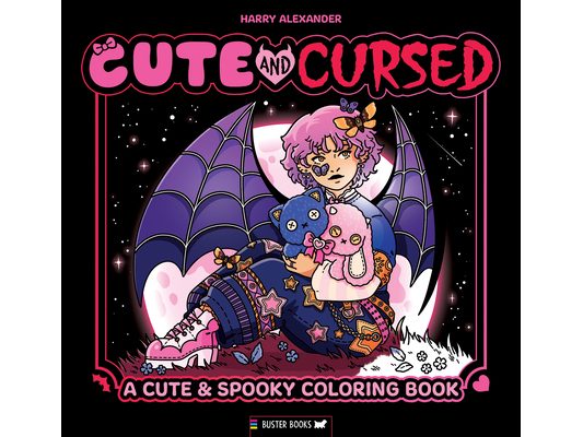 Cute & Cursed: A Spookily Cute Coloring Book