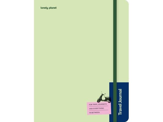 Lonely Planet's Travel Journal: Green: Record Precious Moments Writing Prompts, Sticker Sheet & Trip Planning Tips Pocket for Keepsakes Choose from Th