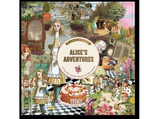 Alice's Adventures (Square Box Format): A 1000-Piece Jigsaw Puzzle by Maria Rivans (Square Box)