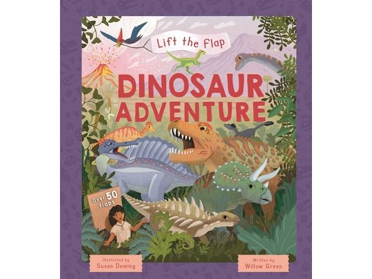Lift-The-Flap Dinosaur Adventure: With Over 50 Flaps