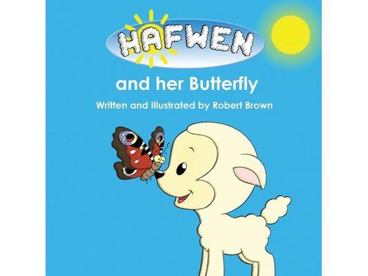 Hafwen and her Butterfly