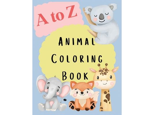 A to Z Animal Coloring Book