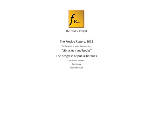 Freckle Report 2022
