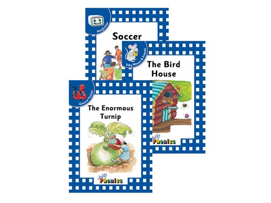 Jolly Phonics Readers, Complete Set Level 4: In Print Letters (American English Edition)