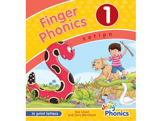 Finger Phonics Book 1: In Print Letters (American English Edition)