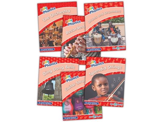 Jolly Phonics Readers Level 1, Our World: In Print Letters (American English Edition)