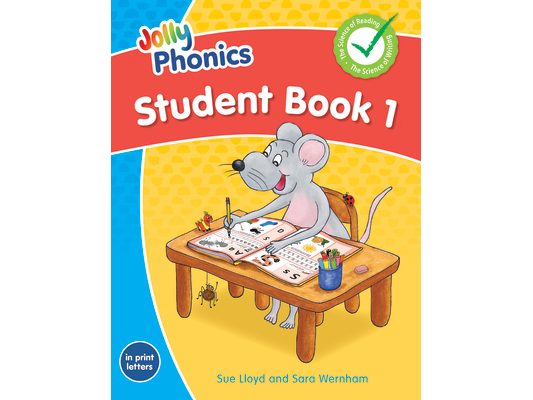 Jolly Phonics Student Book 1: In Print Letters (American English Edition)