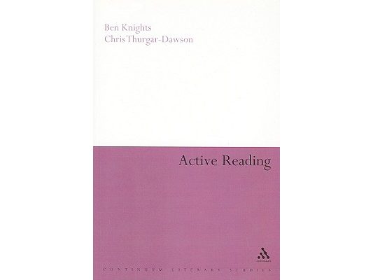 Active Reading: Transformative Writing in Literary Studies