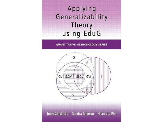 Applying Generalizability Theory using EduG
