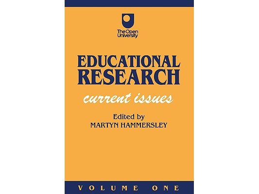 Educational Research Volume One: Current Issues
