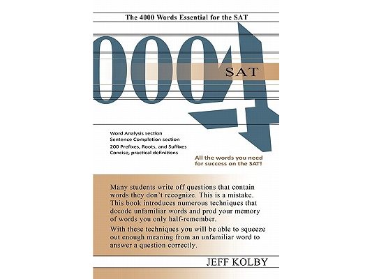SAT 4000: The 4000 Words Essential for the SAT