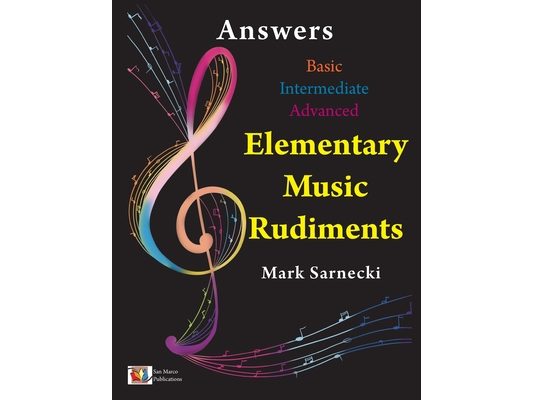 Elementary Music Rudiments Answers