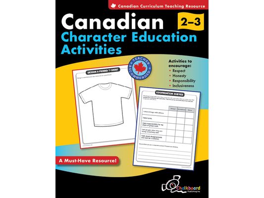 Canadian Character Education Activities Grades 2-3