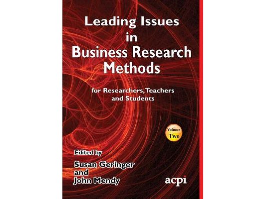 Leading Issues in Business Research Methods Volume 2