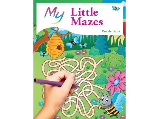 My Little Dot To Dot & Colouring Book: Cute Creative Children's Puzzles