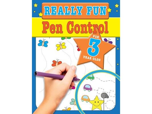 Really Fun Pen Control For 3 Year Olds: Fun & educational motor skill activities for three year old children