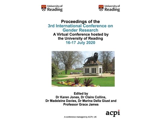 ICGR20-Proceedings of the 3rd International Conference on Gender Research