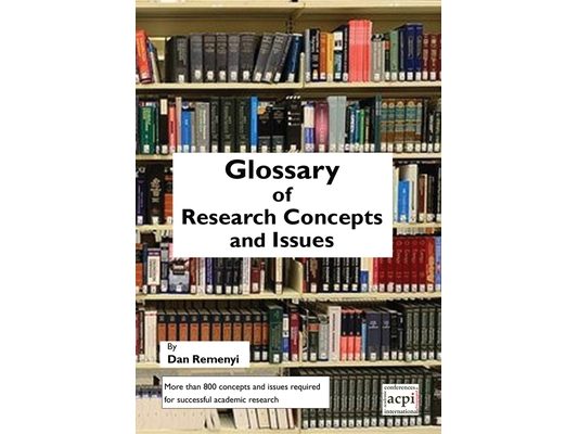 A Glossary of Research Concepts and Issues