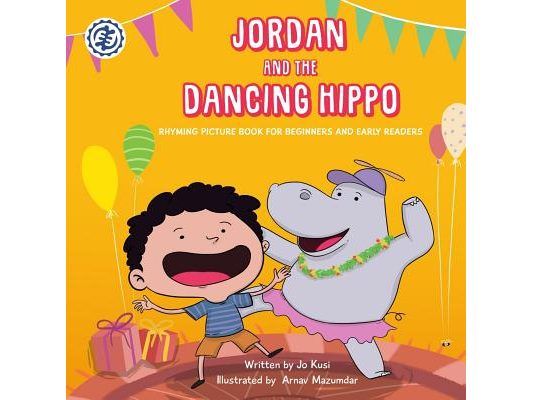 Jordan and the Dancing Hippo: Rhyming Picture Book for Beginners and Early Readers