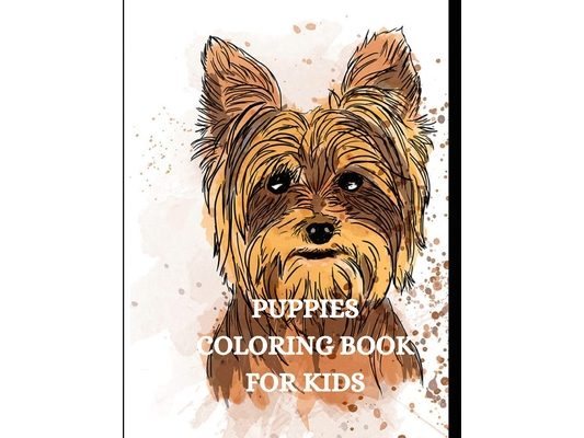 Dog Coloring Book for Kids: Dog Coloring Book, Gorgeous Dog Lover Coloring Pages for Relaxation and Stress Relief