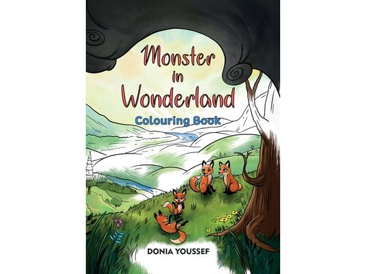 Monster in Wonderland: Colouring Book