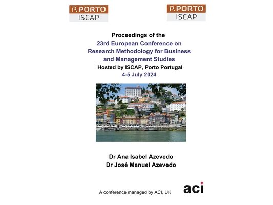 ECRM 2024-Proceedings of the 23rd European Conference on Research Methodology for Business and Management Studies