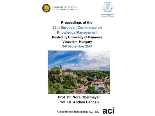 ECKM 2024-Proceedings of the 25th European Conference on Knowledge Management