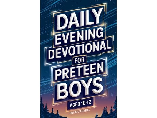 Daily Evening Devotional For Preteen Boys Aged 10-12: 5-Minute Devotions To End Your Day With Reflection, Bible Lessons, And God