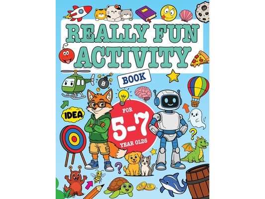 Really Fun Activity Book For 5-7 Year Olds