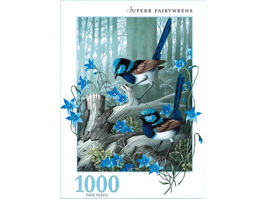 Superb Fairywrens: 1000 Piece Puzzle