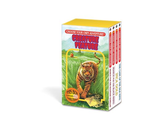 Choose Your Own Adventure 4-Book Boxed Set Creature Feature Box (the Case of the Silk King, Inca Gold, Search for Black Rhino, Search for Mountain Gor