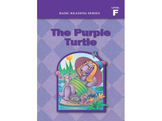 Basic Reading Series, Level F Reader, The Purple Turtle: Classic Phonics Program for Beginning Readers, ages 5-8, illus., 254 pages