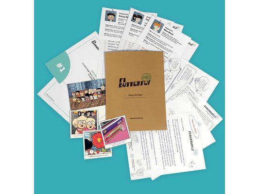 Flower Pen Fiasco: P.I Butterfly Mini Detective Mystery Game for Kids, Critical Thinking Family Clue Case Solving Game, Kids Graphic Novels Ages 6 - 1