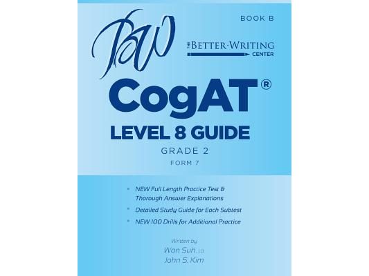 CogAT Level 8 (Grade 2) Guide: Book B