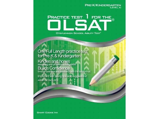 Practice Test 1 for the OLSAT - PRE-K / KINDERGARTEN (Level A): OLSAT - Pre-K, Kindergarten