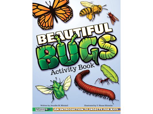 Beautiful Bugs Activity Book: An Introduction to Insects for Kids