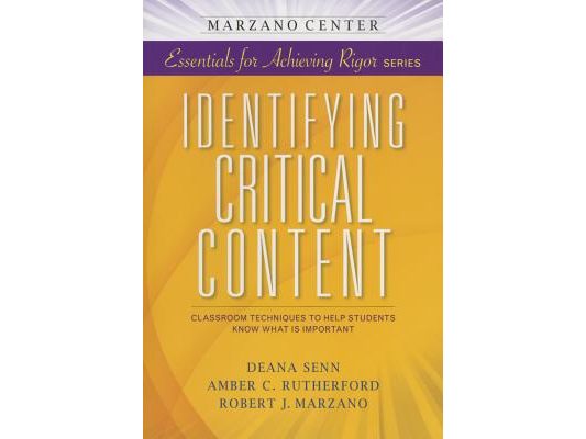 Identifying Critical Content