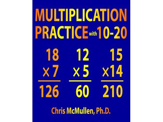 Multiplication Practice with 10-20: Improve Your Math Fluency Worksheets