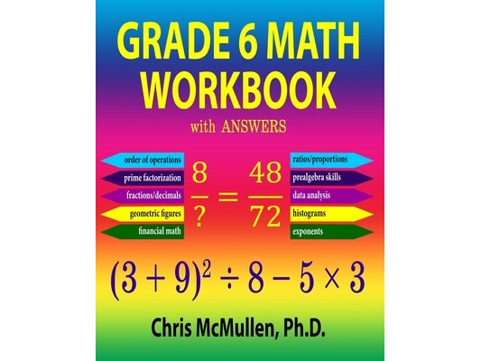 Grade 6 Math Workbook with Answers