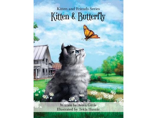 Kitten & Butterfly