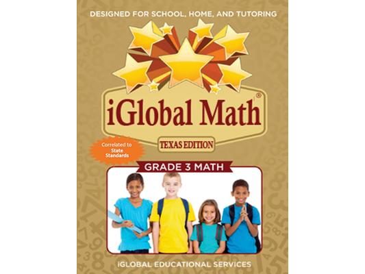 iGlobal Math, Grade 3 Texas Edition: Power Practice for School, Home, and Tutoring
