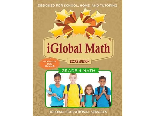iGlobal Math, Grade 4 Texas Edition: Power Practice for School, Home, and Tutoring