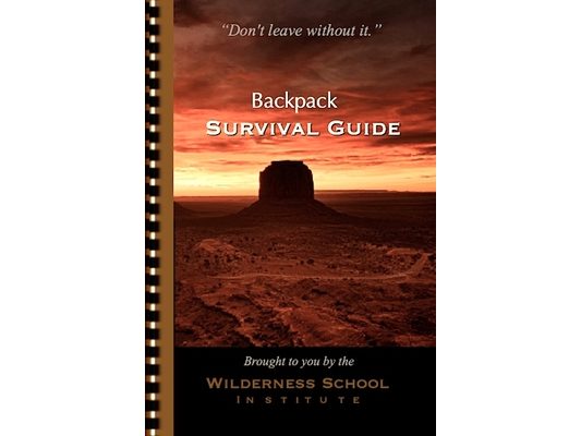 Backpack Survival Guide: "Don't leave without it."