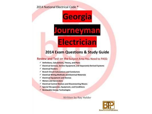 Georgia 2014 Journeyman Electrician Study Guide