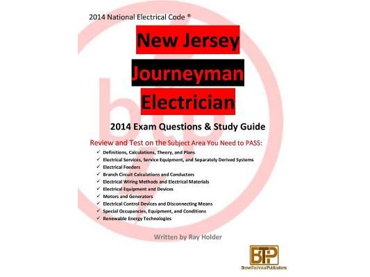 New Jersey 2014 Journeyman Electrician Study Guide